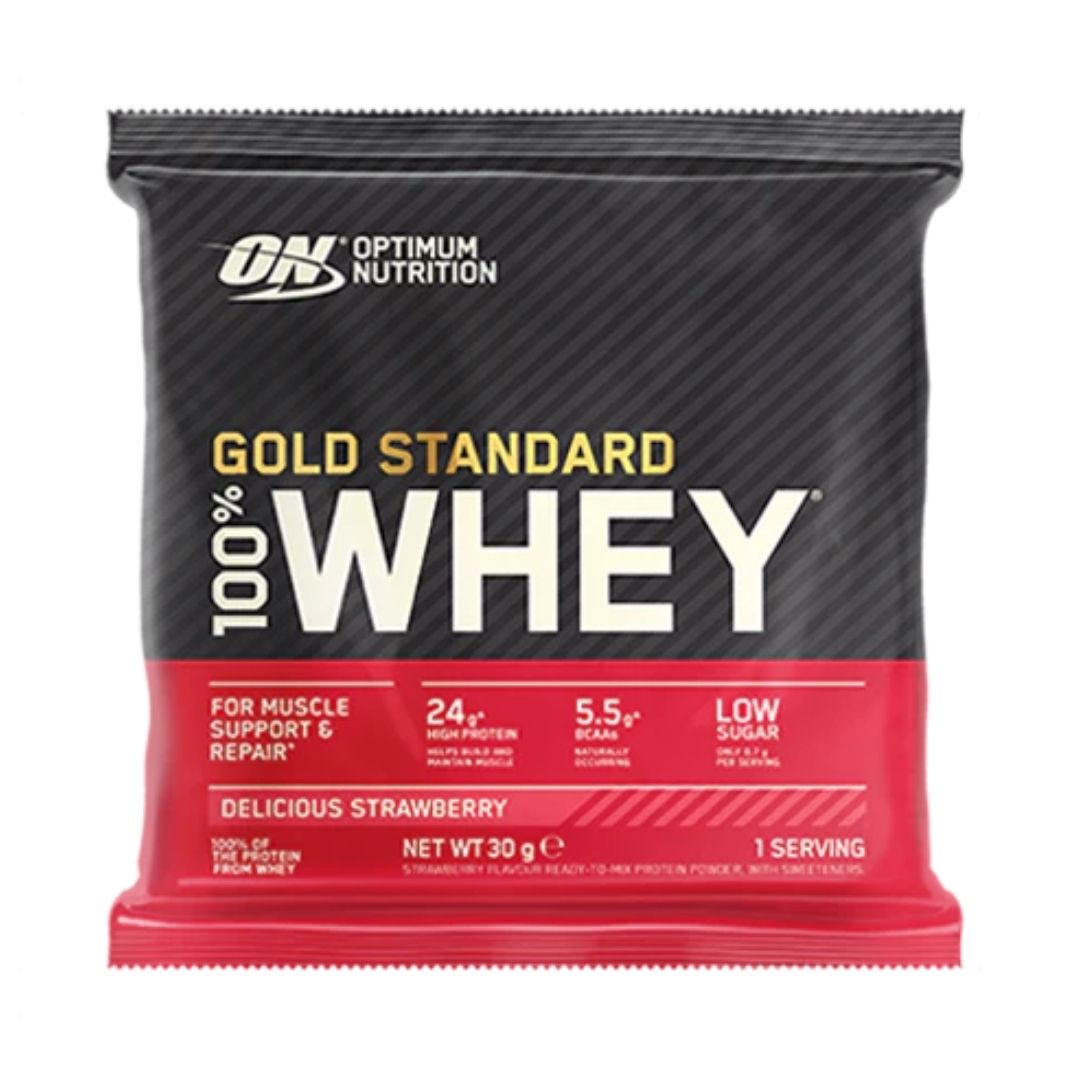 Gold Standard 100% Whey Protein Powder Sachets - 30g (1 Serving)