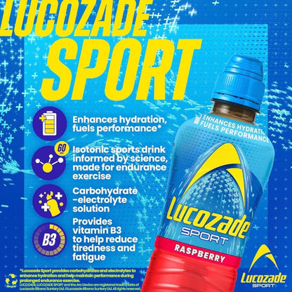 Lucozade Sport Raspberry 500ml