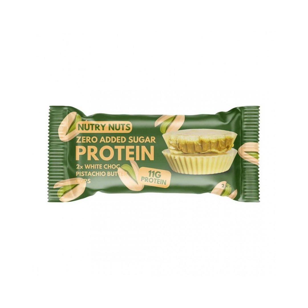 Nutry Nuts White Chocolate Pistachio Protein Peanut Butter Cups