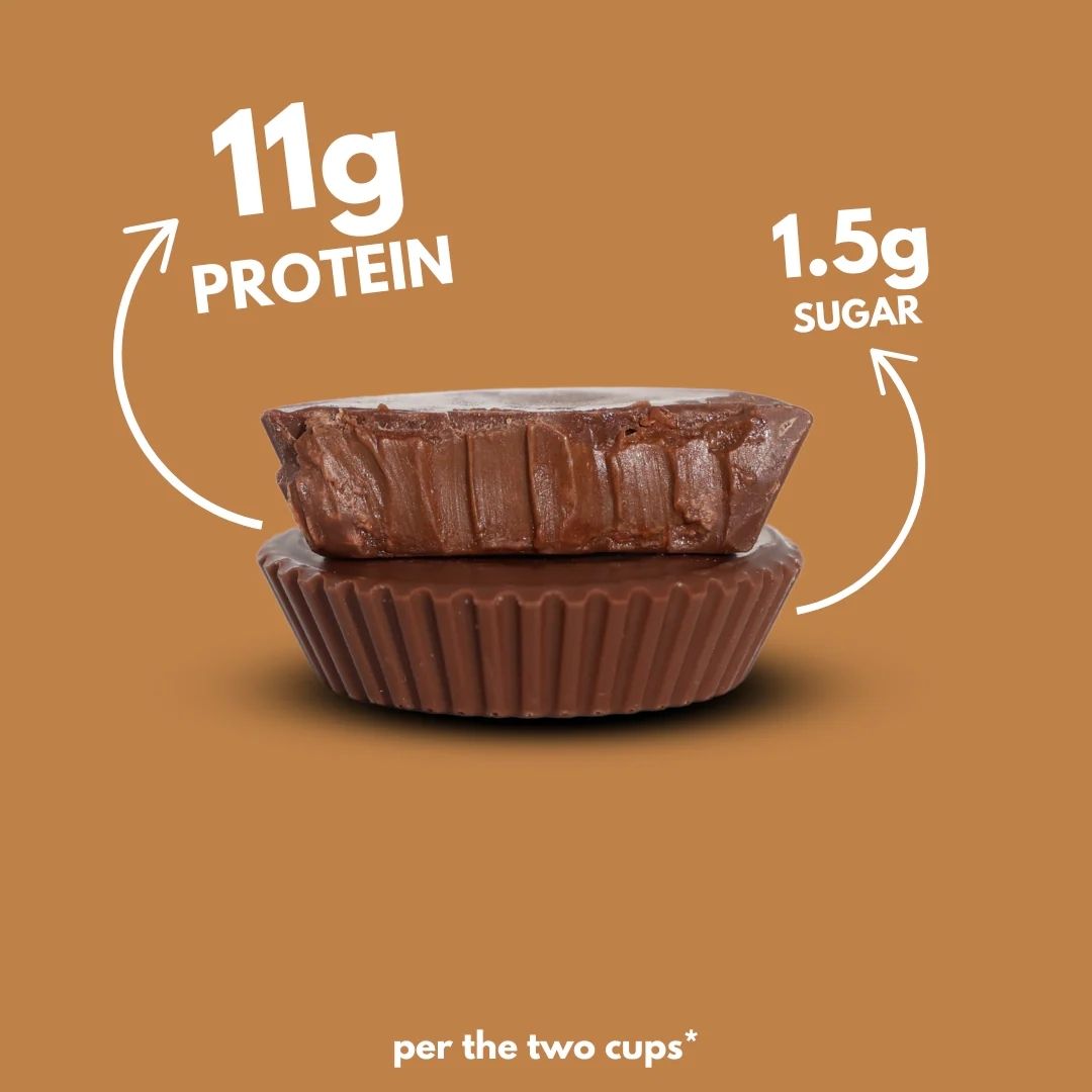 Nutry Nuts Double Chocolate Hazelnut Protein Peanut Butter Cups