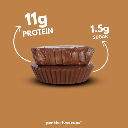 Nutry Nuts Double Chocolate Hazelnut Protein Peanut Butter Cups