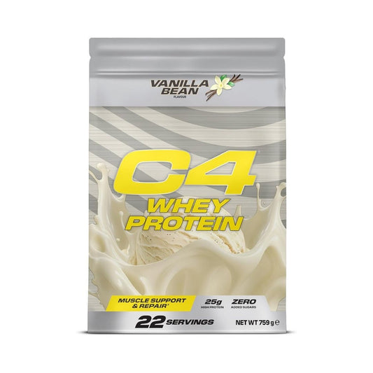 C4 Whey Protein Vanilla Bean Whey 770 g