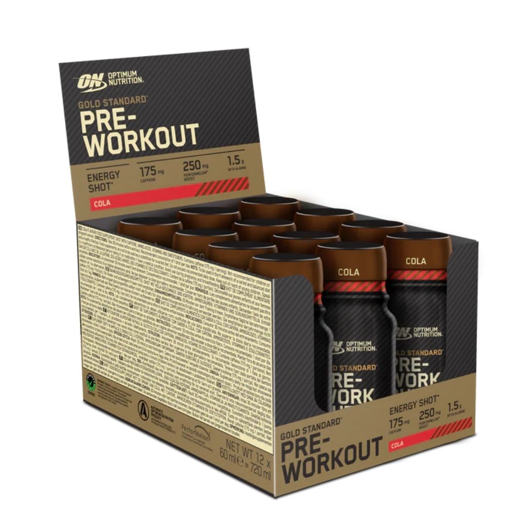 Gold Standard Pre-Workout Shot - 60ml (175mg caffeine)