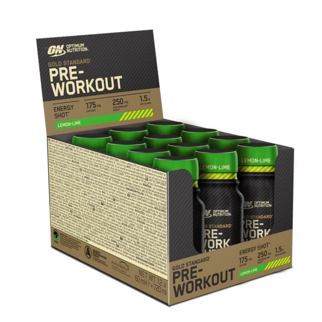 Gold Standard Pre-Workout Shot - 60ml (175mg caffeine)