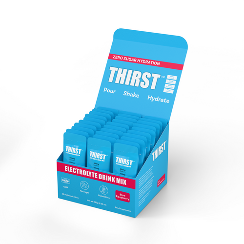 THIRST Blue Rasberry Hydration Sticks (30 x 6g)