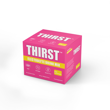THIRST Pink Lemonade Hydration Sticks (30 x 6g)