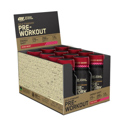 Gold Standard Pre-Workout Shot - 60ml (175mg caffeine)