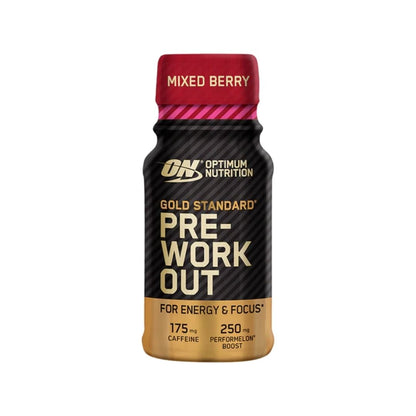 Gold Standard Pre-Workout Shot - 60ml (175mg caffeine)